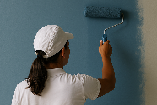 Rénovation peinture salon
